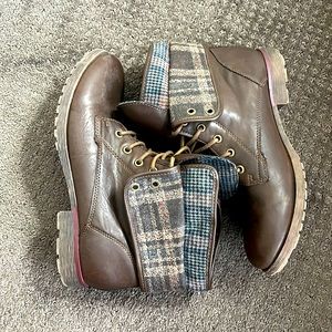 Rock & Candy by Zigi Lace Up Ankle Boots